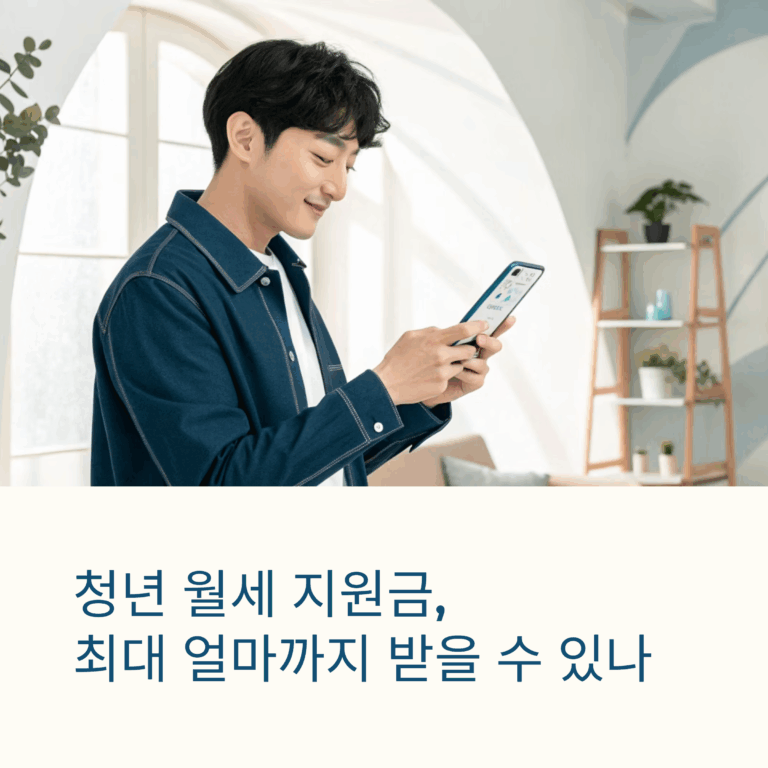 청년 월세 지원금, 최대 얼마까지 받을 수 있나
