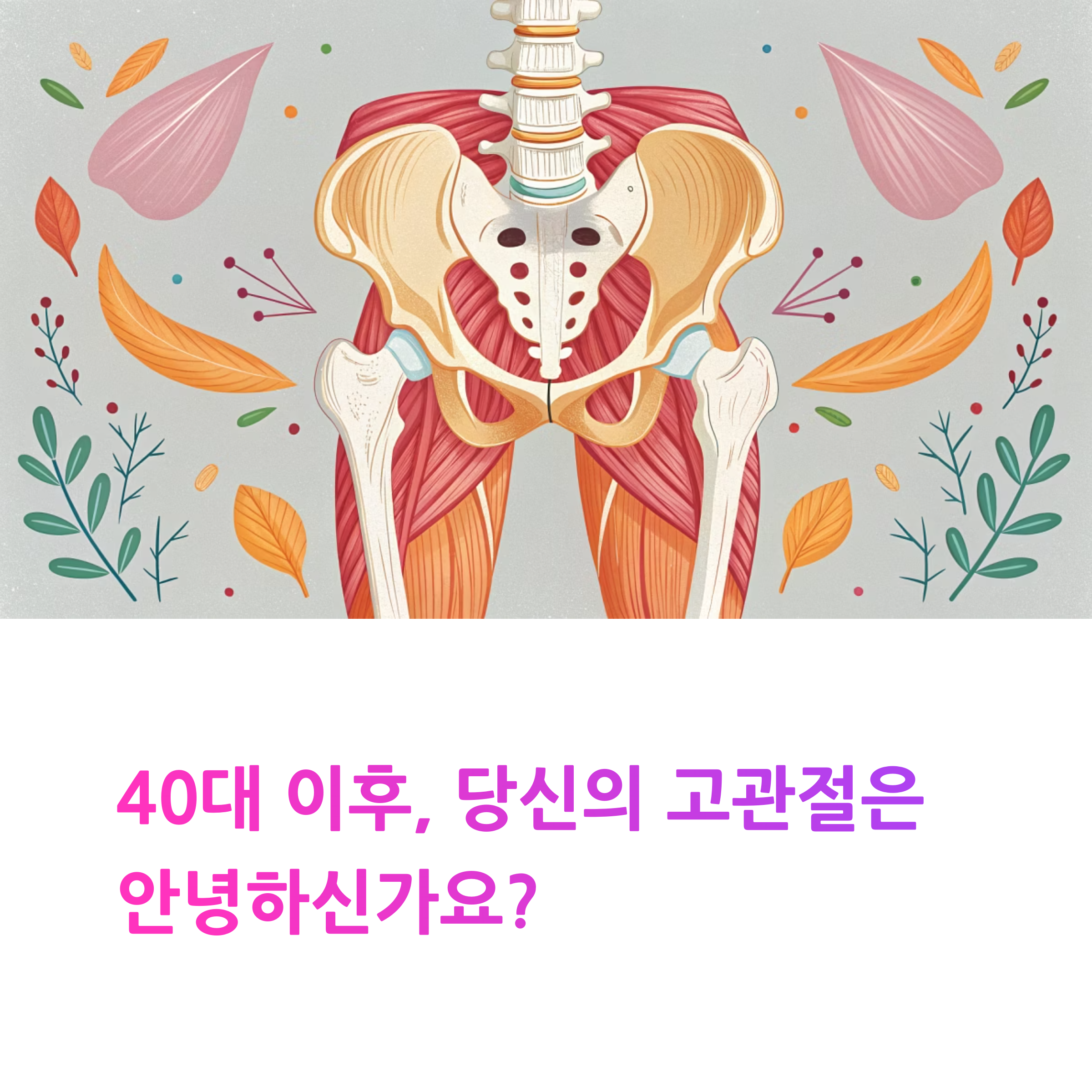 고관절 통증 스트레칭