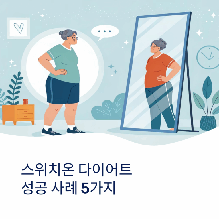 스위치온 다이어트 성공 사례 5가지 — 실천으로 변화된 일상
